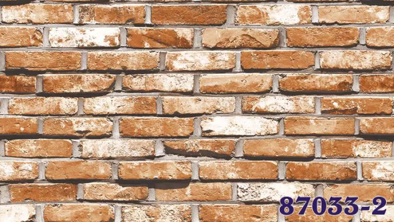 Giấy Dán Tường Hàn Quốc Giả Gạch MS: 87033-2 