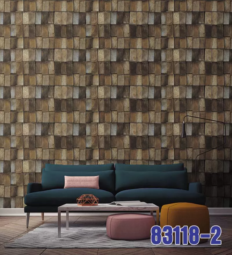 Giấy Dán Tường Hàn Quốc Giả Đá MS: 83118-2
