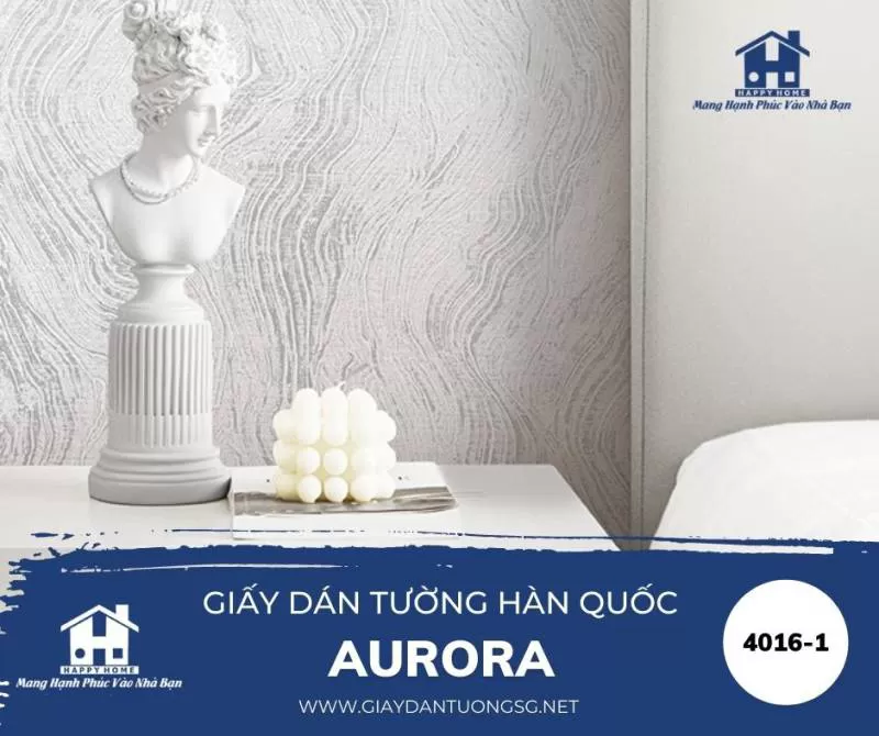 Giấy Dán Tường Hàn Quốc Aurora 4016-1