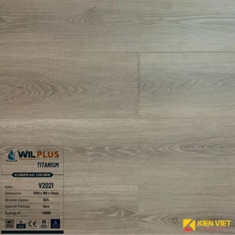 Sàn gỗ công nghiệp Wilplus Titanium V2021 | 12mm