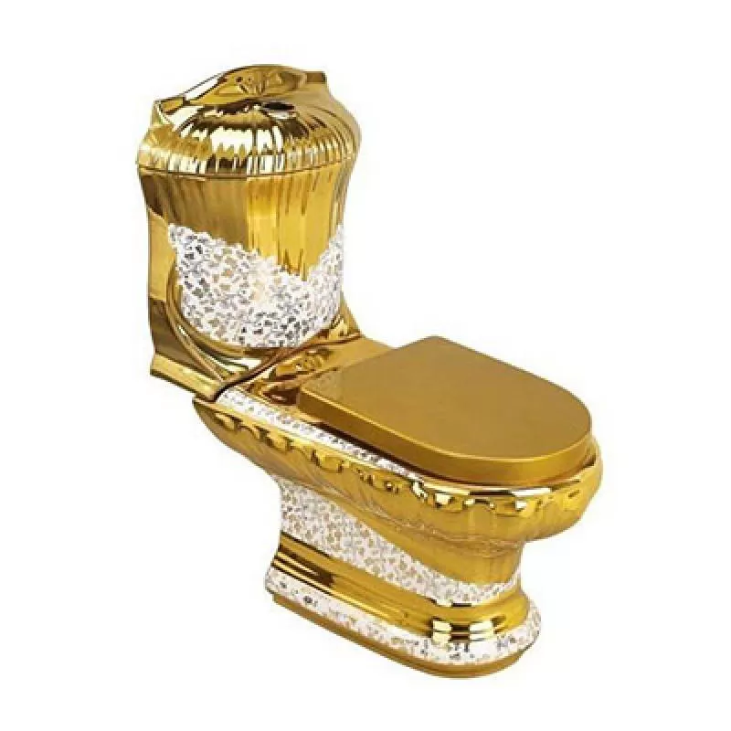 Bồn cầu mạ vàng NP-0004