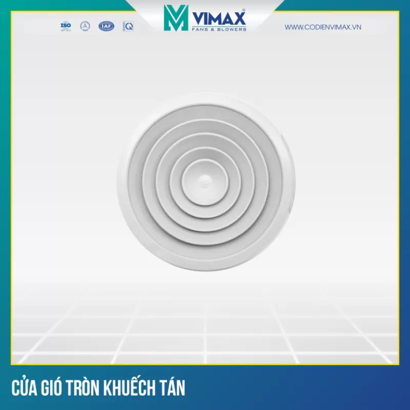 CỬA GIÓ KHUẾCH TÁN TRÒN