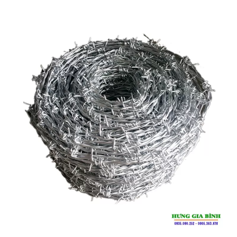 Dây thép kẽm gai mạ kẽm