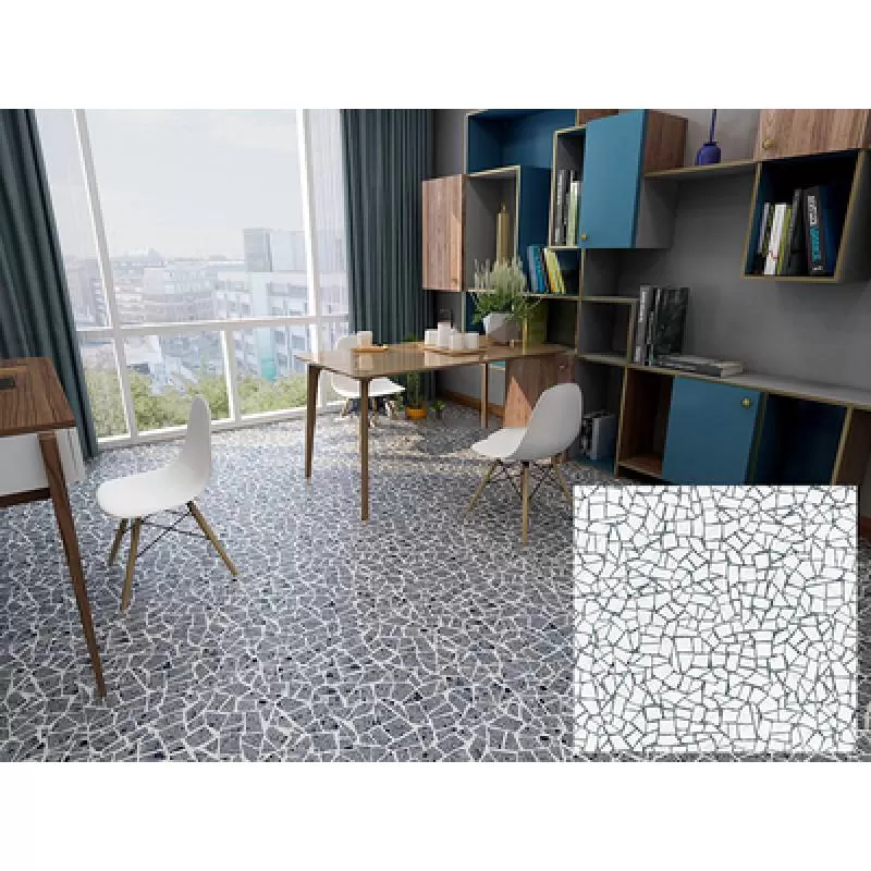 Gạch lát nền Terrazzo nhập khẩu kích thước 600x600x9.5mm 6905