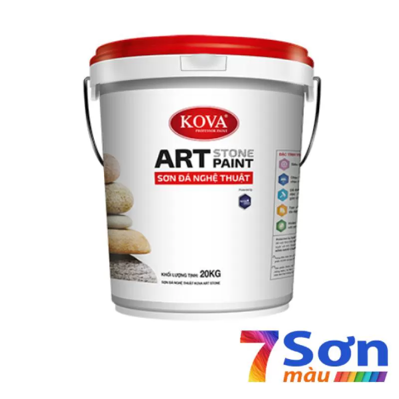 Sơn giả đá Kova Art Stone nghệ thuật 