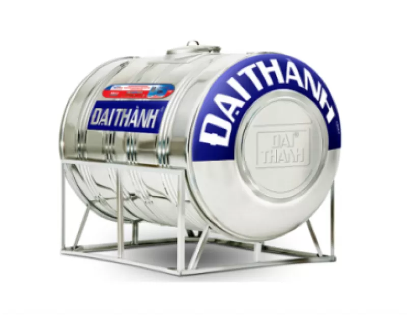 Bồn nước inox đại thành 1000L ngang 