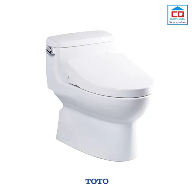 Bồn cầu 1 khối nắp rửa điện tử TOTO MS884W11#XW