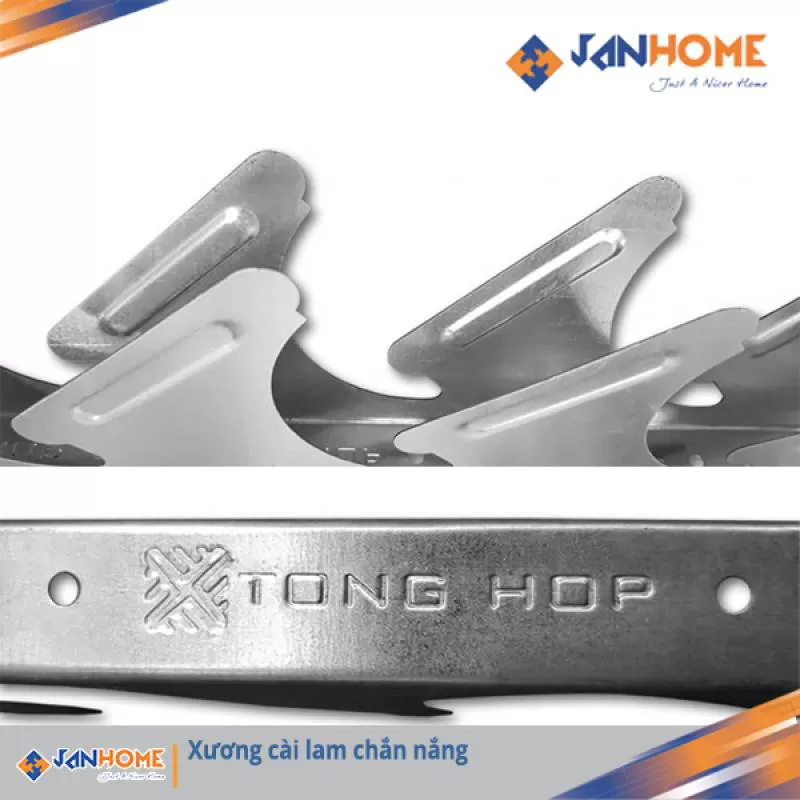 Xương cài lam chắn nắng 