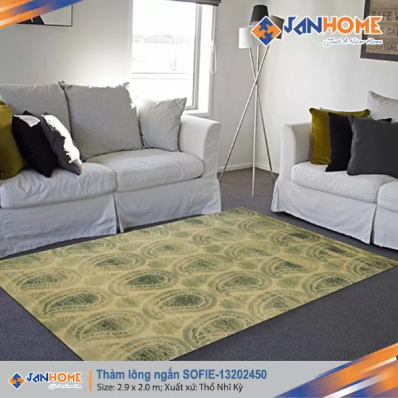 Thảm Thổ Nhĩ Kỳ lông ngắn Sofie-13202450