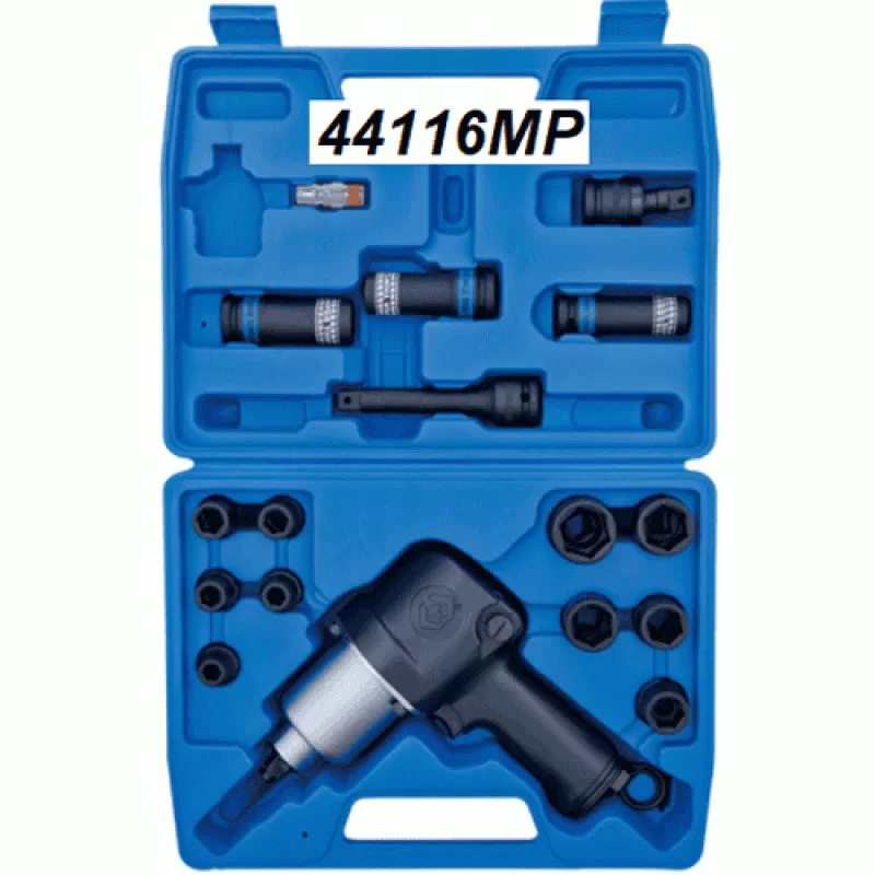 Bộ súng vặn bu lông dùng hơi 21 món Kingtony 44116MP (1/2 Inch) 