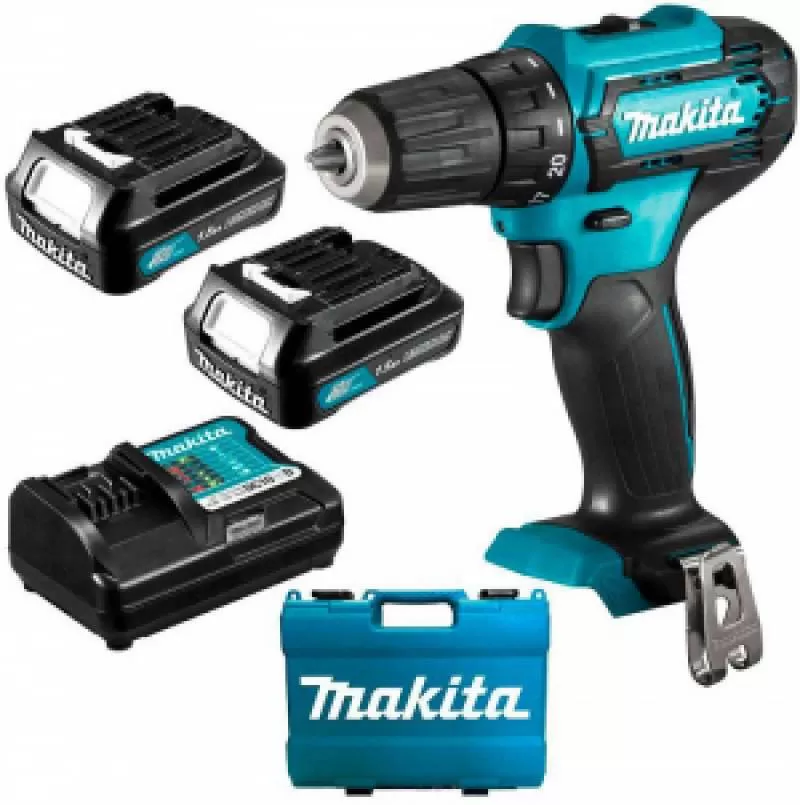 Máy khoan vặn vít dùng pin MAKITA DF333DSYE (12V*2 1.5AH) 