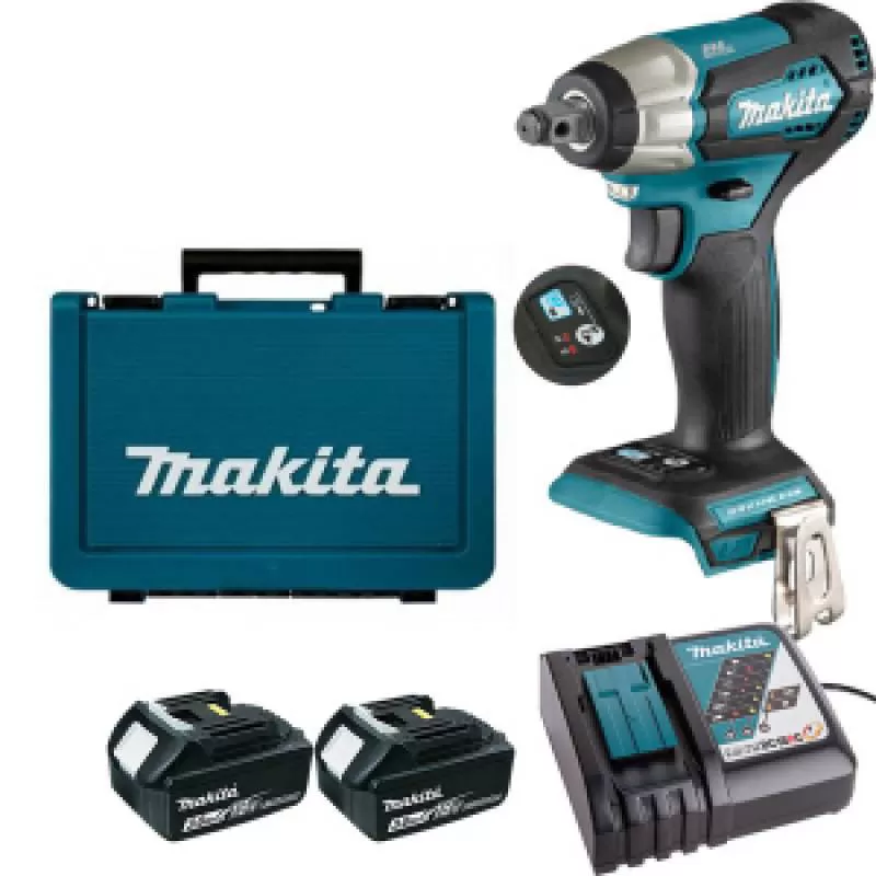 Máy siết bu lông MAKITA DTW181RFE 12.7MM (18V*2 3.0AH) 