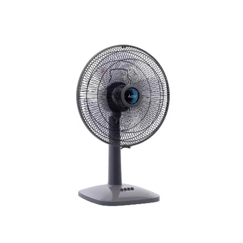 Quạt bàn Mitsubishi D16-GA màu xám nhạt