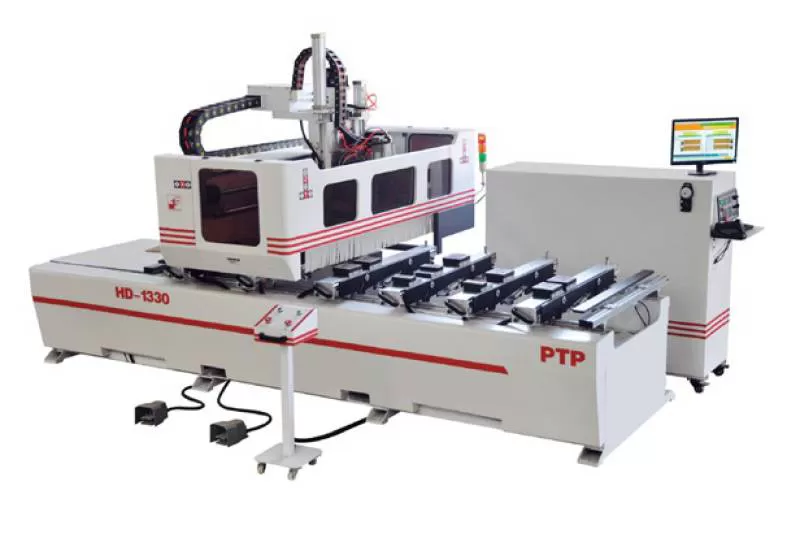 MÁY GIA CÔNG TRUNG TÂM CNC PTP CẮT & KHOAN 5 MẶT BKZ1330 - Tân Vương