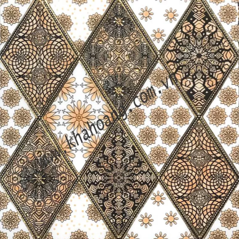 30x30)Gạch Trang trí nhủ vàng 38127