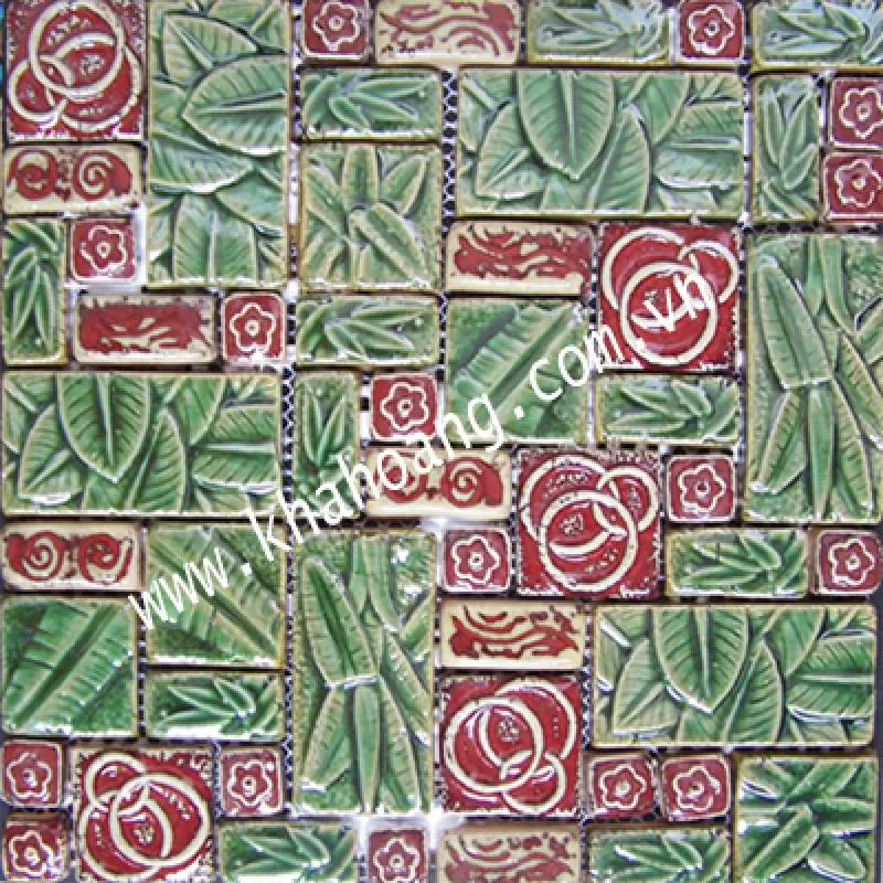 30x30)Gạch Mosaic Gốm 1036