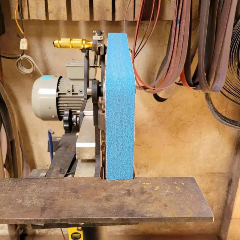 Nhám Vòng TZ-777A chuyên chà Titan, Inox, Thép và các Kim Loại siêu cứng ( sản xuất trên dây chuyền hiện đại của Đức )