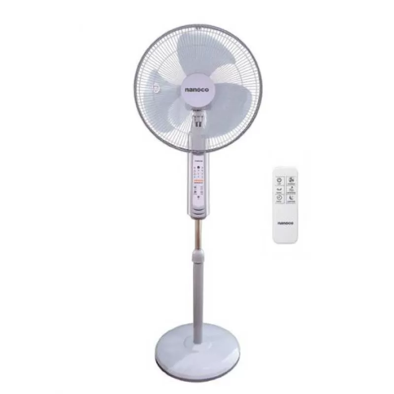Quạt đứng NSF1602G-RC (màu xám) NANOCO có (remote)