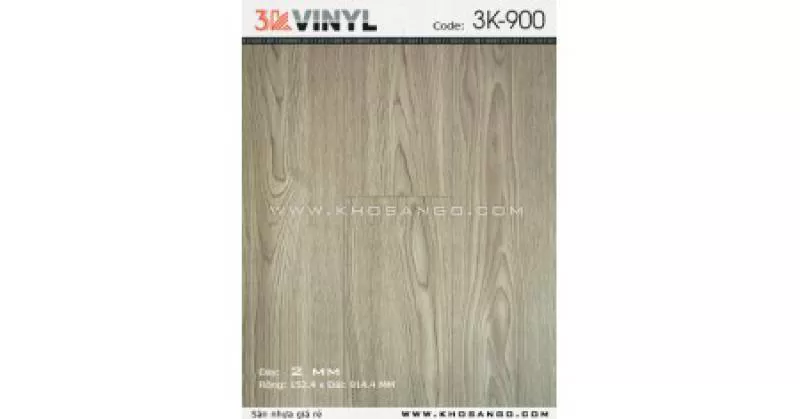 Sàn nhựa 3K Vinyl K900 
