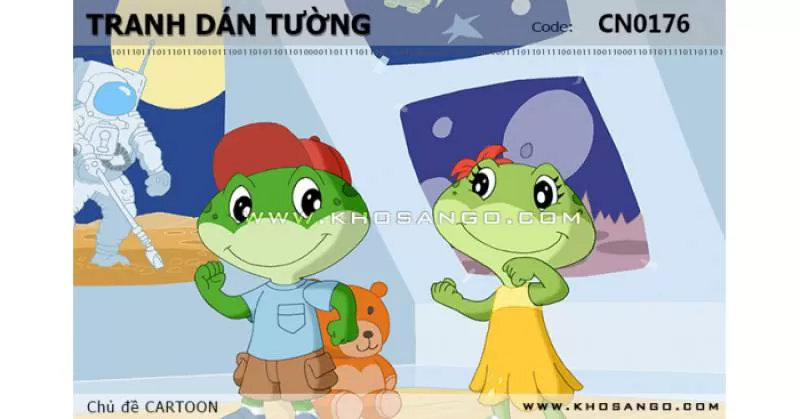 Tranh dán tường CARTOON CN0176