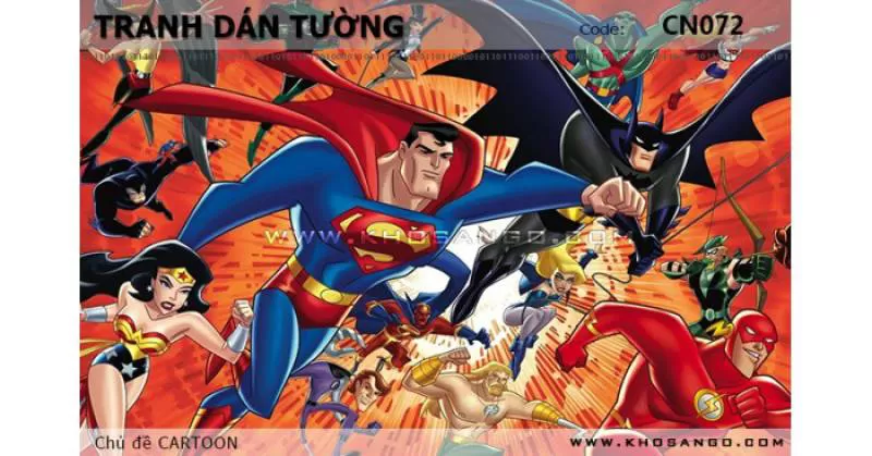 Tranh dán tường CARTOON CN072 