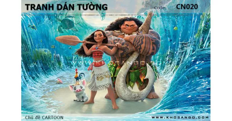 Tranh dán tường CARTOON CN020 