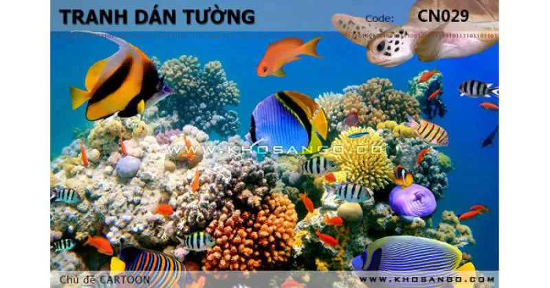 Tranh dán tường CARTOON CN029 