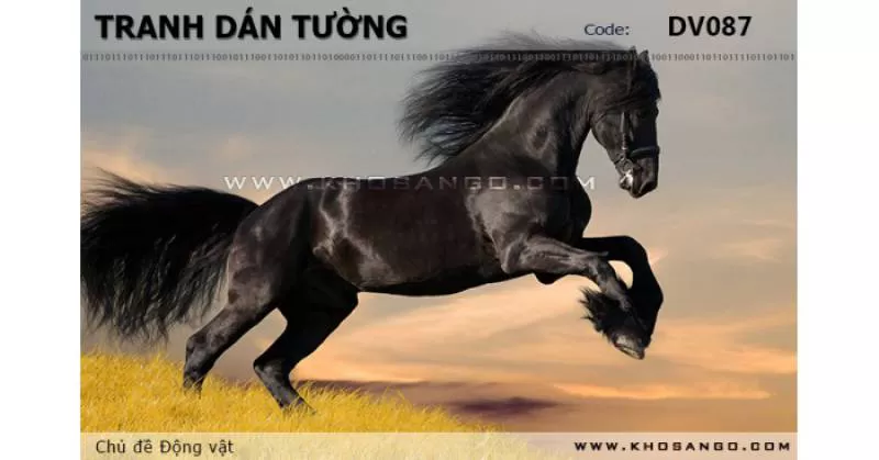 Tranh dán tường Động vật DV087