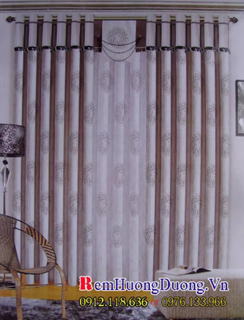 Rèm vải phòng khách 7 