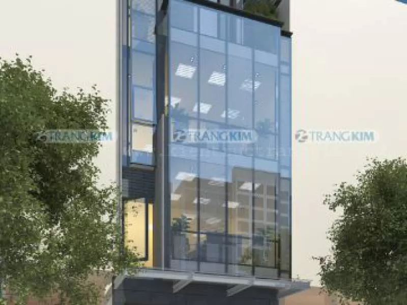 Thiết kế kiến trúc văn phòng kết hợp cà phê – Anh Đức, Nghệ An