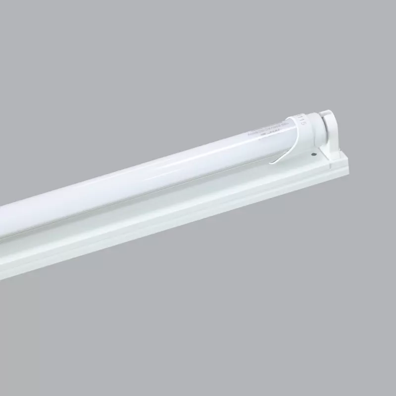 Bộ Máng Đèn Batten LED Tube Siêu Mỏng Nhôm LT8 Bóng Đơn MPE 60cm 