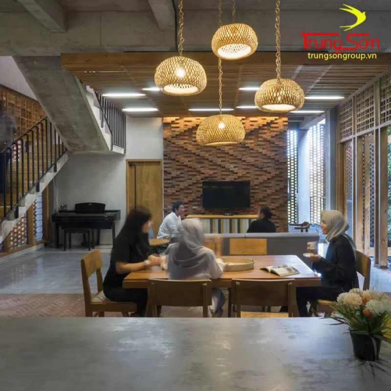 Phối cảnh gạch cổ nội thất 24