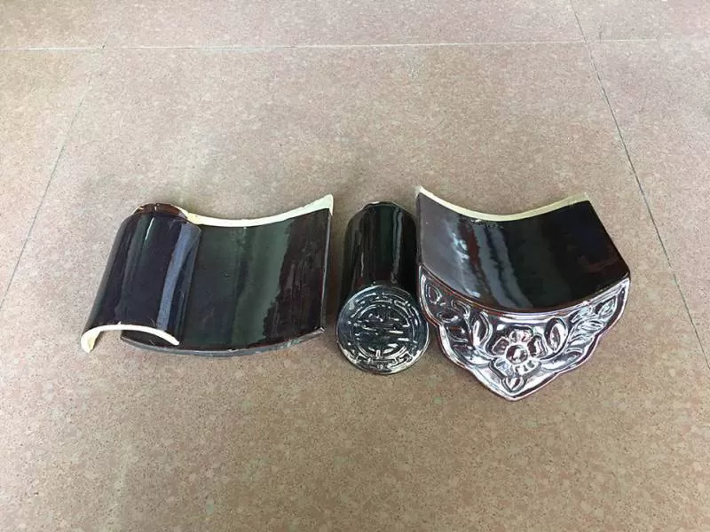 Ngói âm dương trung (mận chín) 