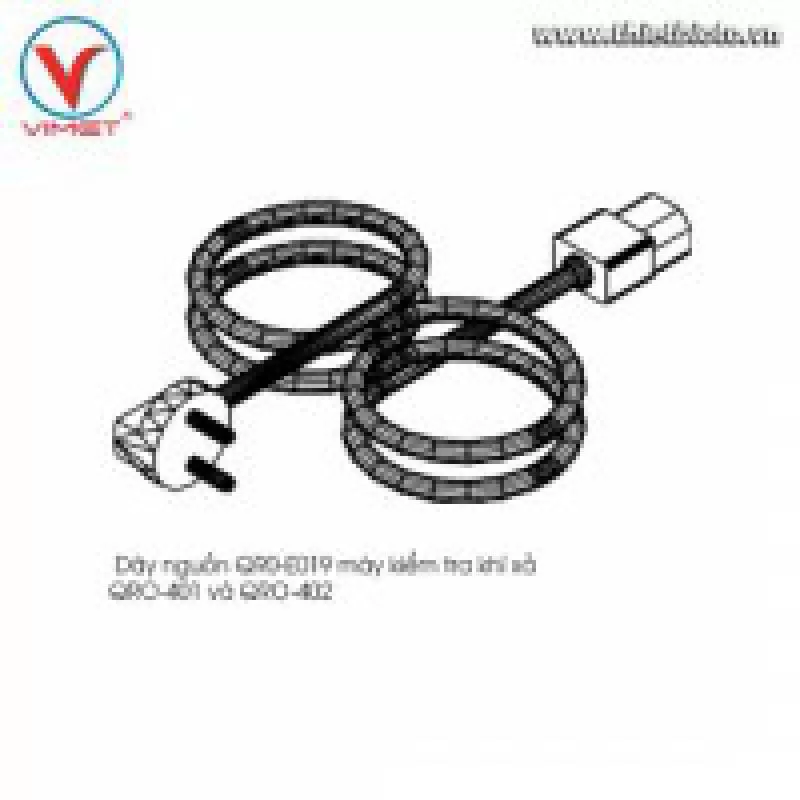Dây nguồn kiểm tra khí xả QRO-401 và QRO-402