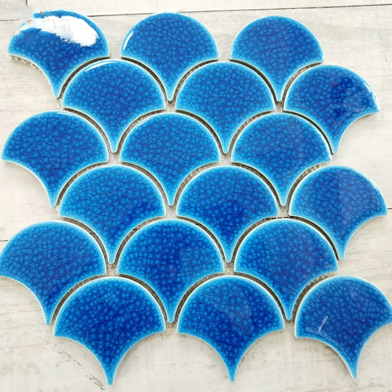 Gạch mosaic vẩy cá 30x30x10cm 90066