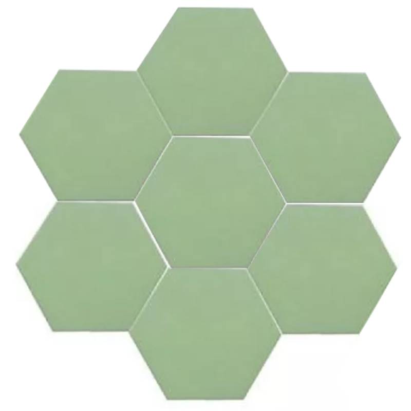 Gạch bông men lục giác nhập khẩu kích thước 260*300mm 26206