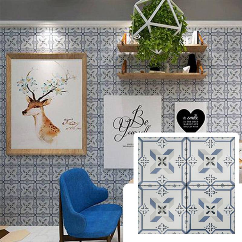 Gạch bông men vuông hoa văn đẹp nhập khẩu kích thước 200*200mm 20101