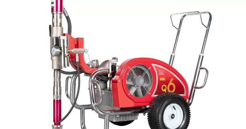 MÁY PHUN BỘT BẢ Q6