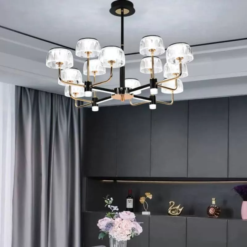 Đèn chùm phòng khách hiện đại trang trí nhà đẹp D960mm AN-CL5985/12