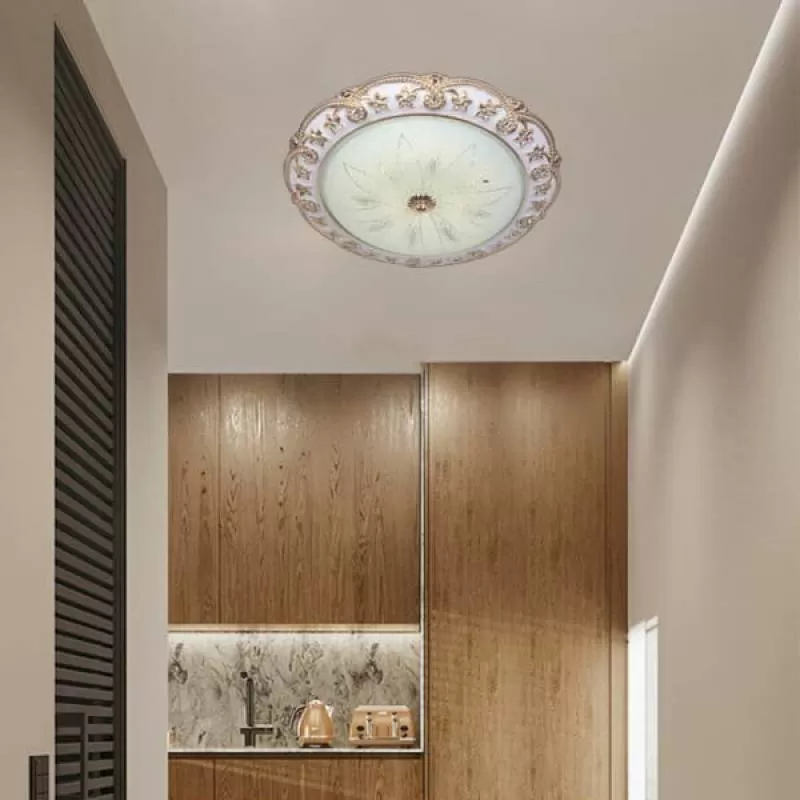 Đèn ốp trần cổ điển phòng thay đồ đẹp, ban công, hành lang DR-M211 