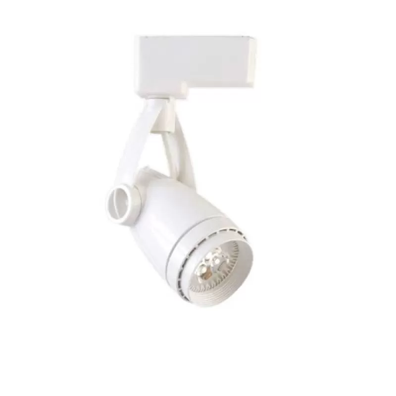 Đèn led rọi ray 3W, trắng - vàng, chiếu sản phẩm trong shop EC-FR005