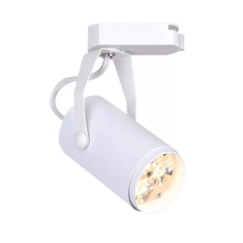 Đèn led rọi ray 3W, trắng - vàng, chiếu sản phẩm trong shop EC-FR033 