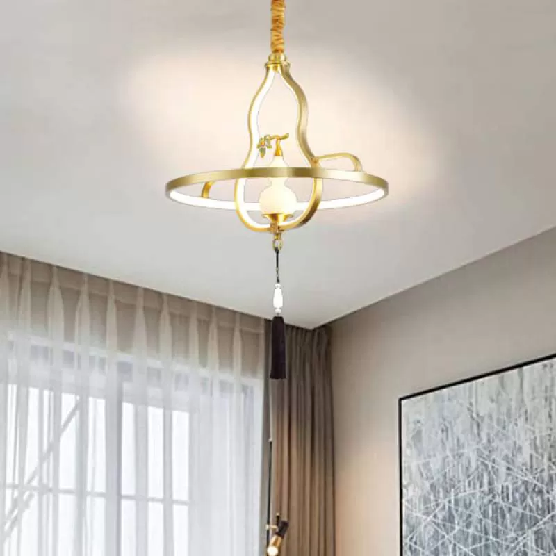 Đèn đồng thả bàn ăn HP-TD6402 nhập khẩu giá rẻ 30