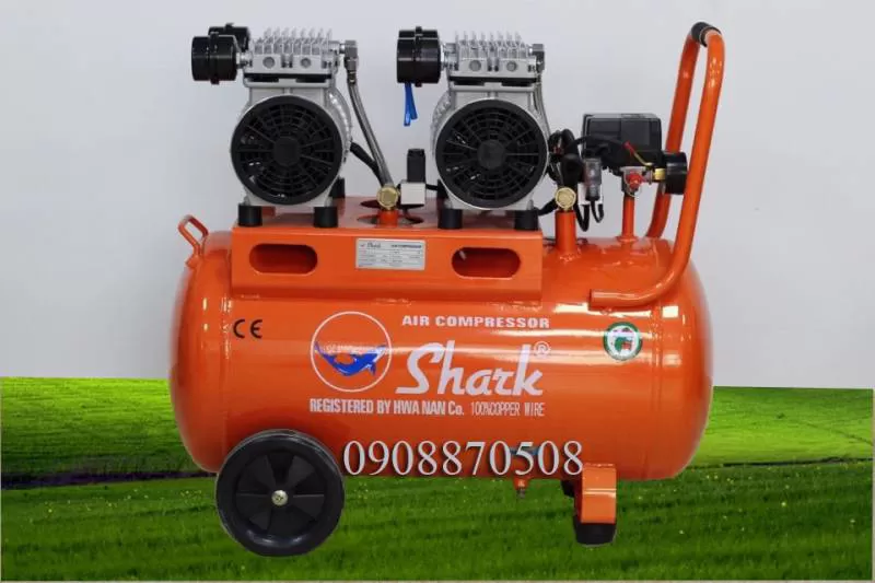 MÁY NÉN KHÍ KHÔNG DẦU SHARK 50L