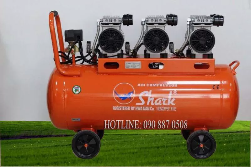 MÁY NÉN KHÍ KHÔNG DẦU SHARK 100L