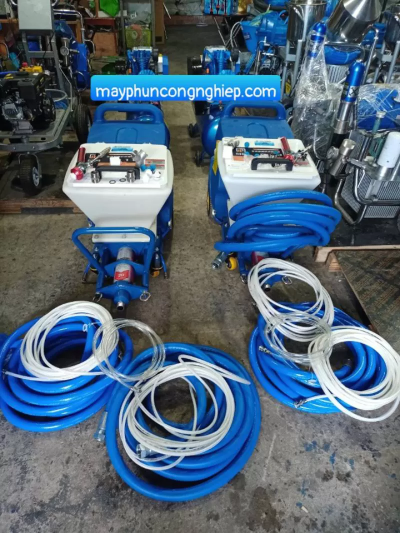 MÁY PHUN VỮA CHỐNG CHÁY Q10