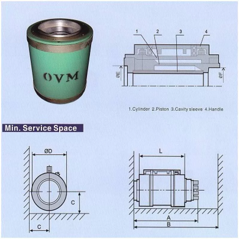 Kích thủy lực loại YCWB