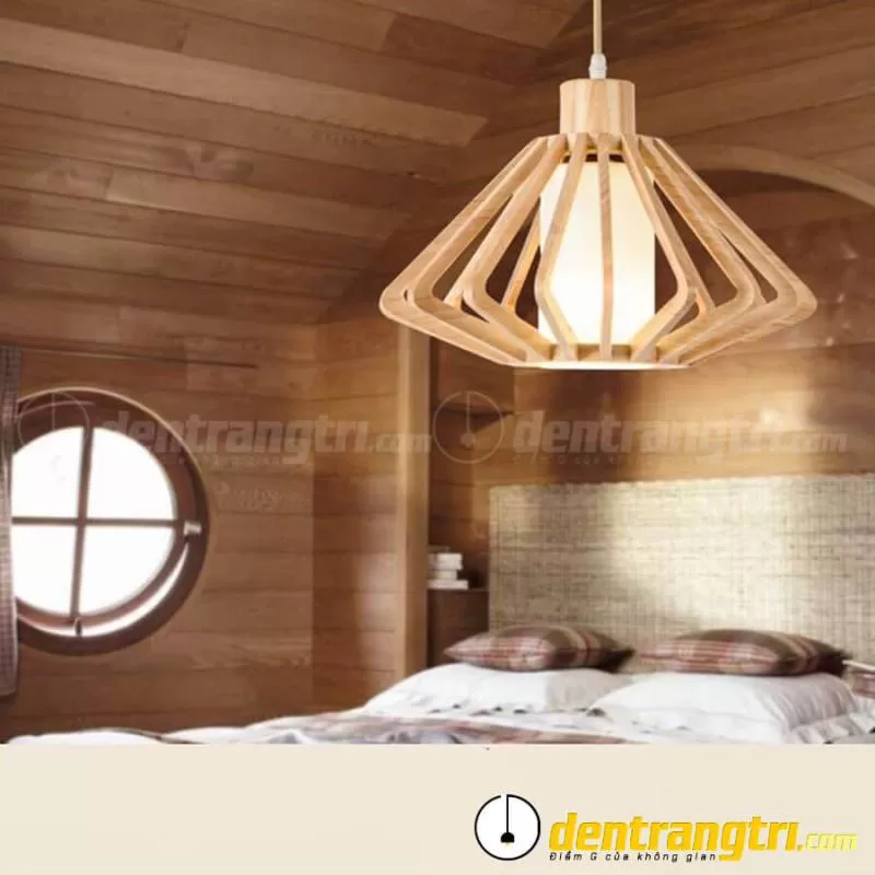 Đèn Thả Wooden Latern – DT00110