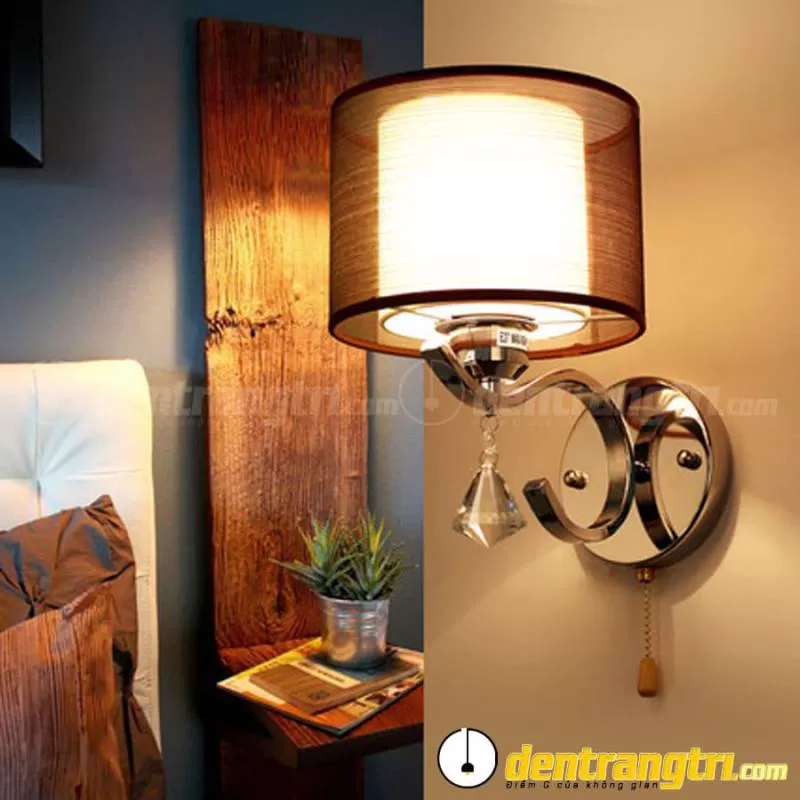 Đèn Vách Crystal Brown – DV00097