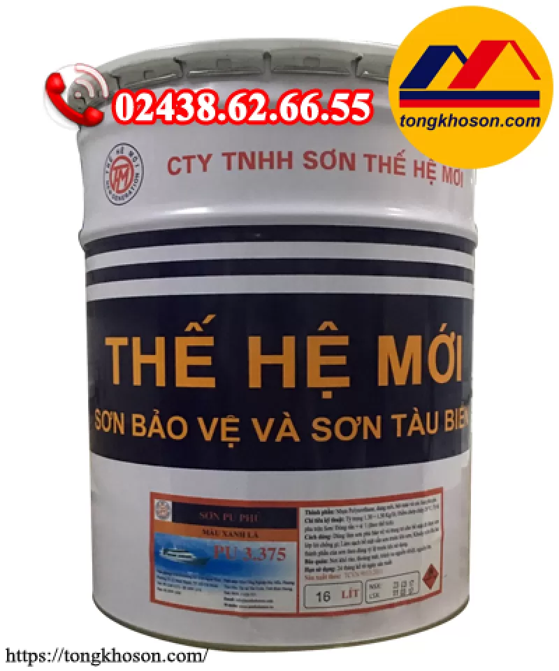 Sơn phủ kết cấu thép gốc Alkyd Thế Hệ Mới (#THMPST)